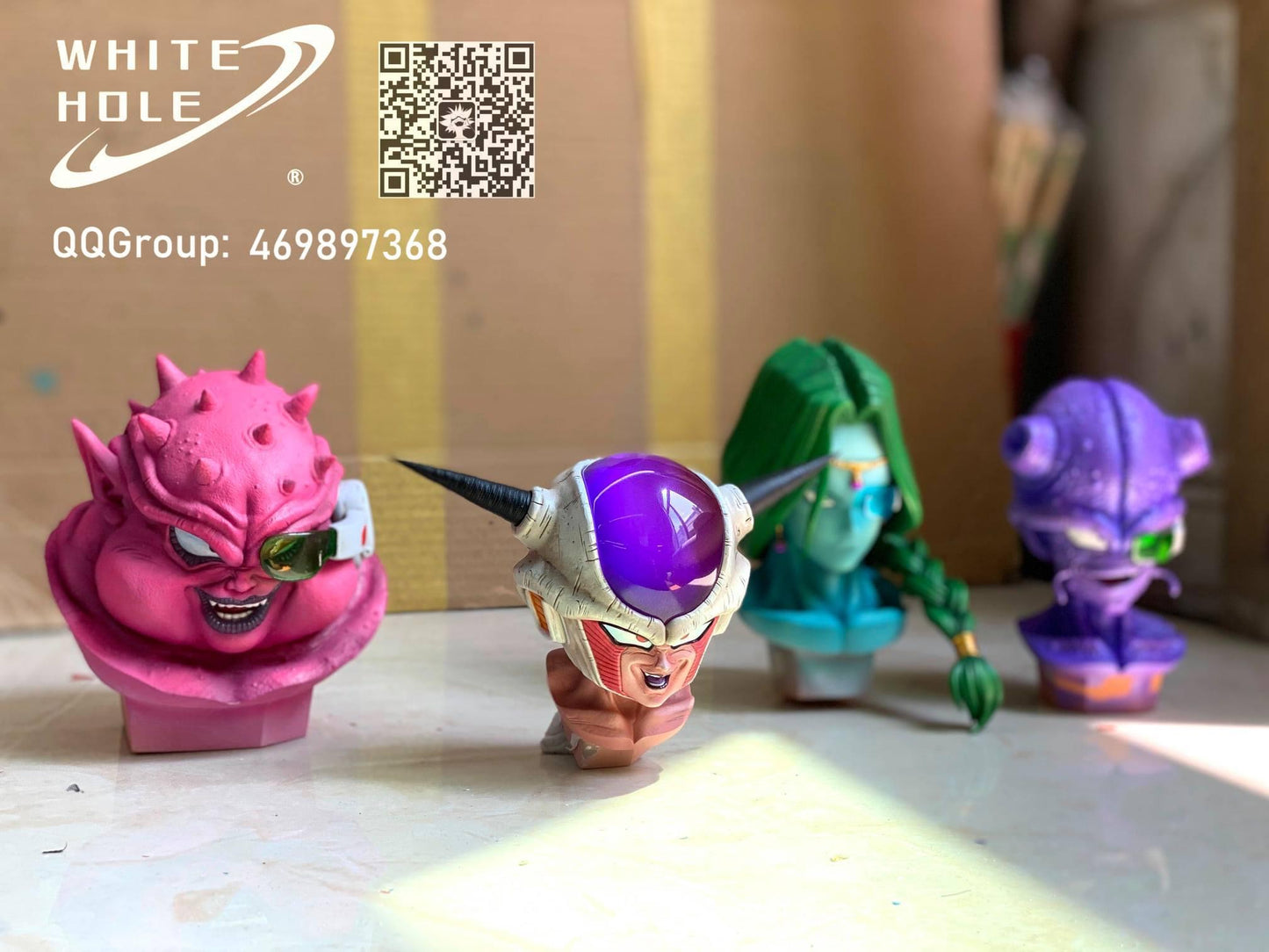 White Hole - Frieza First Form, Zarbon and Dodoria