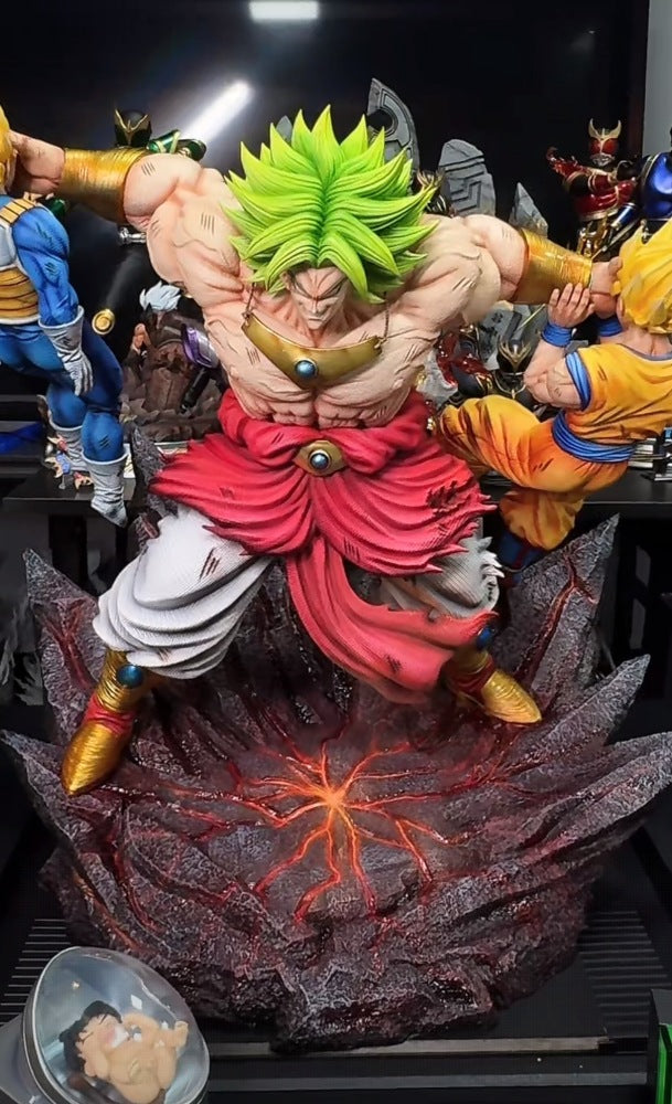 Yi Shou - Broly vs Goku and Vegeta