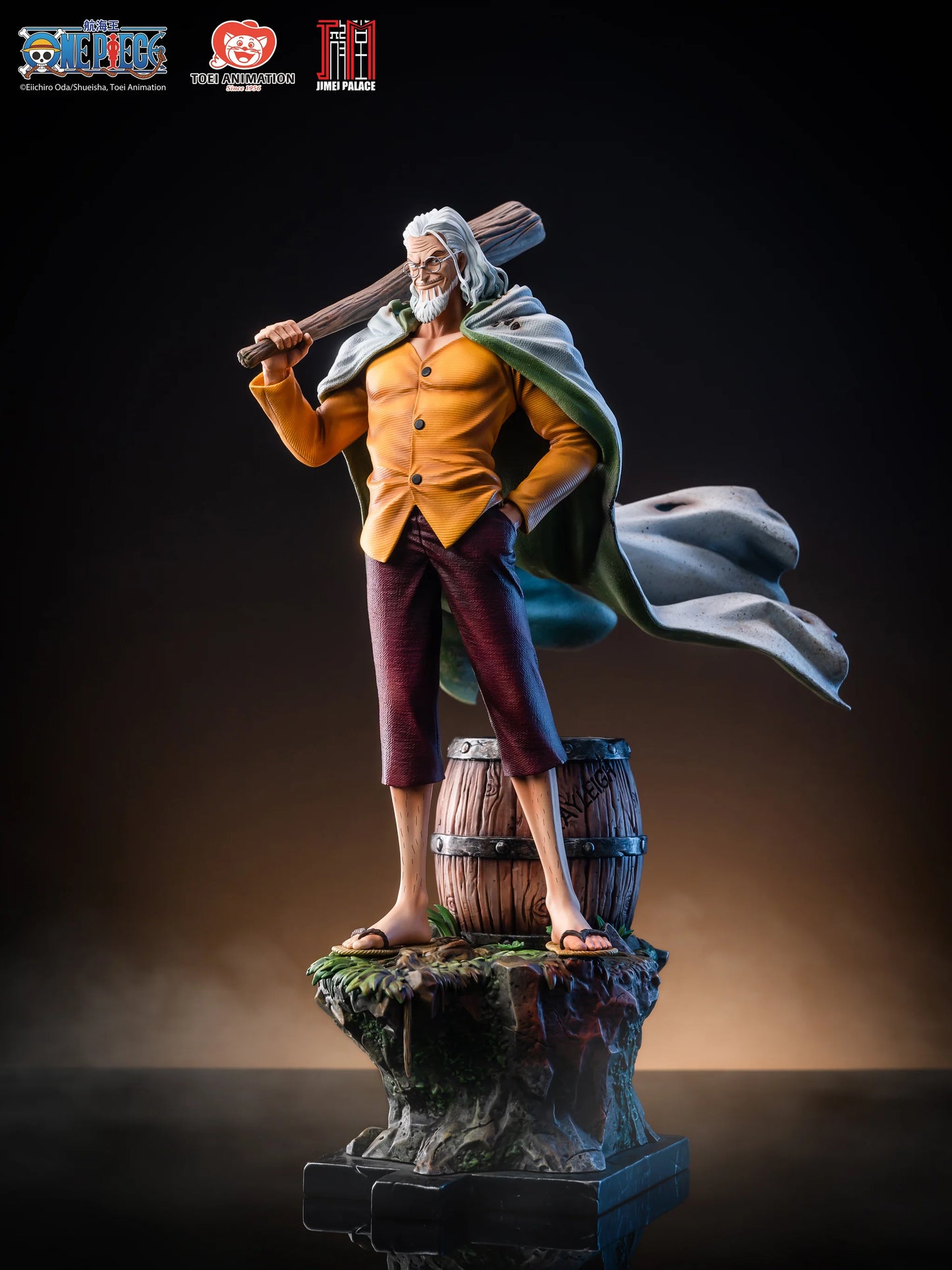 Palacio Jimei - Rayleigh y Luffy