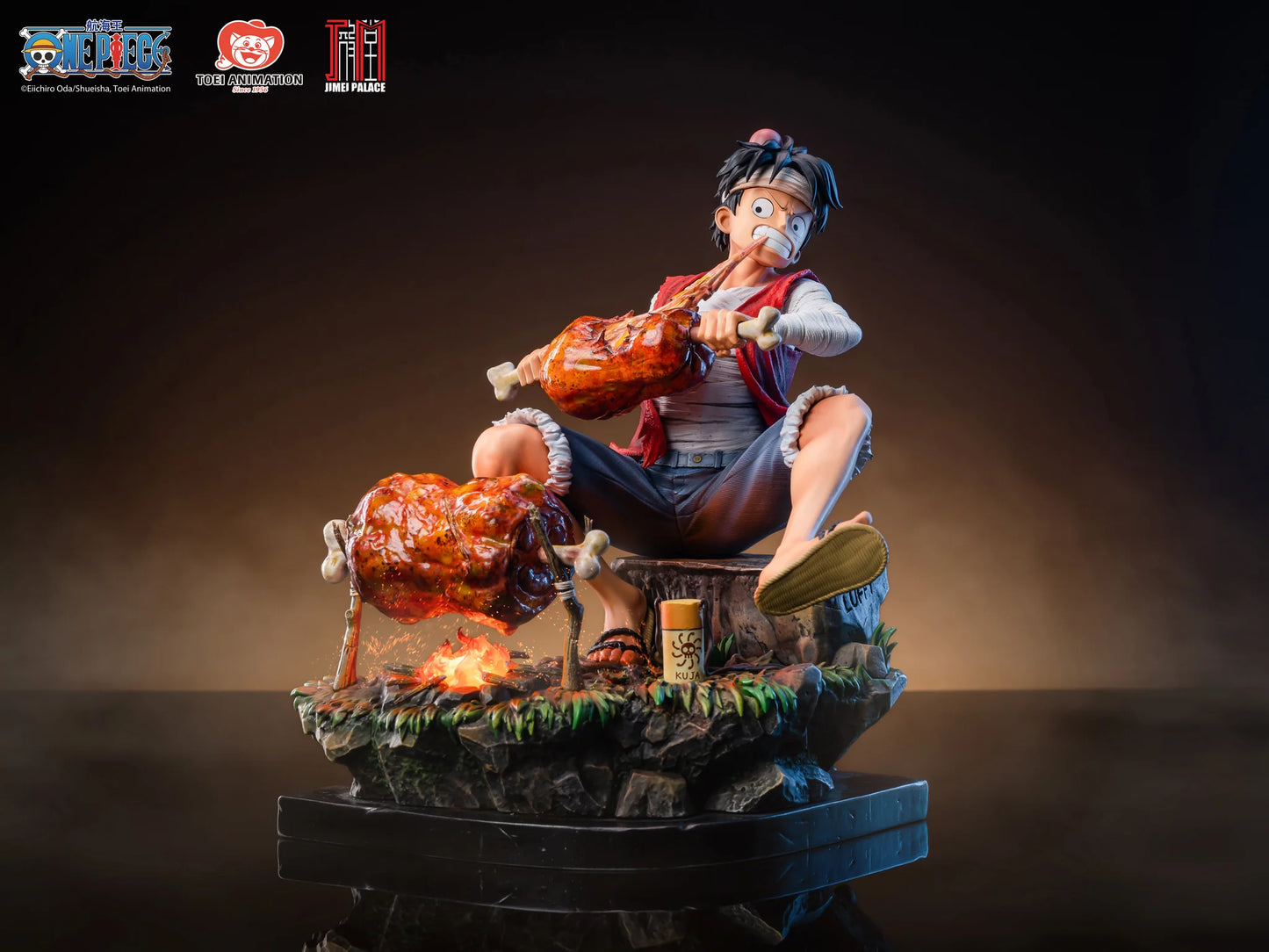Palacio Jimei - Rayleigh y Luffy