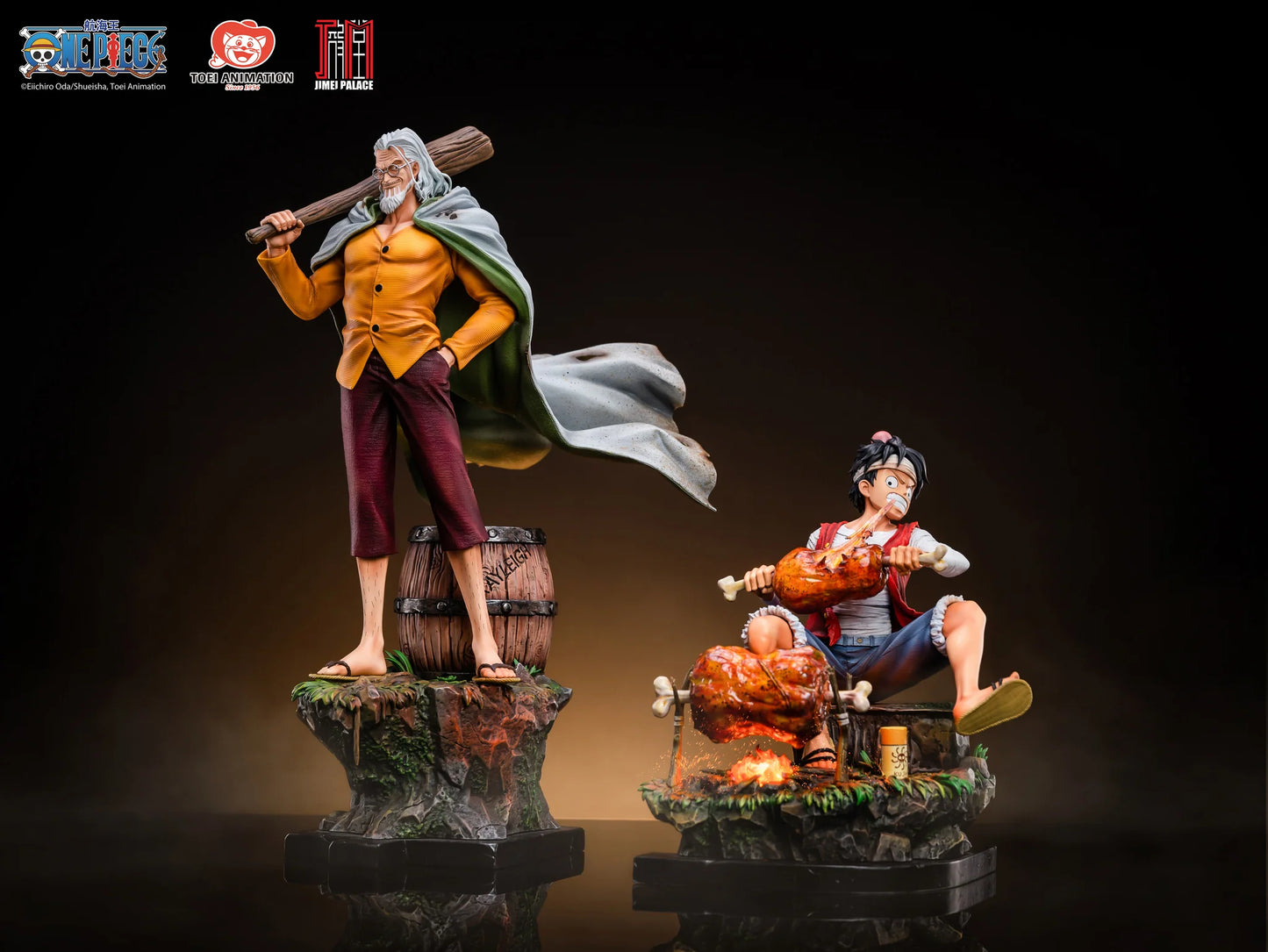 Palacio Jimei - Rayleigh y Luffy