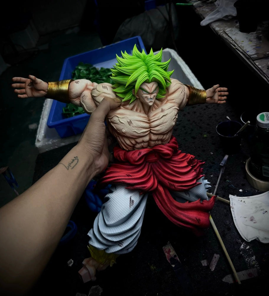Yi Shou - Broly vs Goku and Vegeta