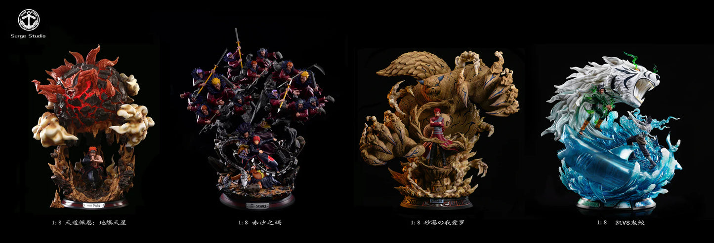 Surge - Kisame vs Might Guy