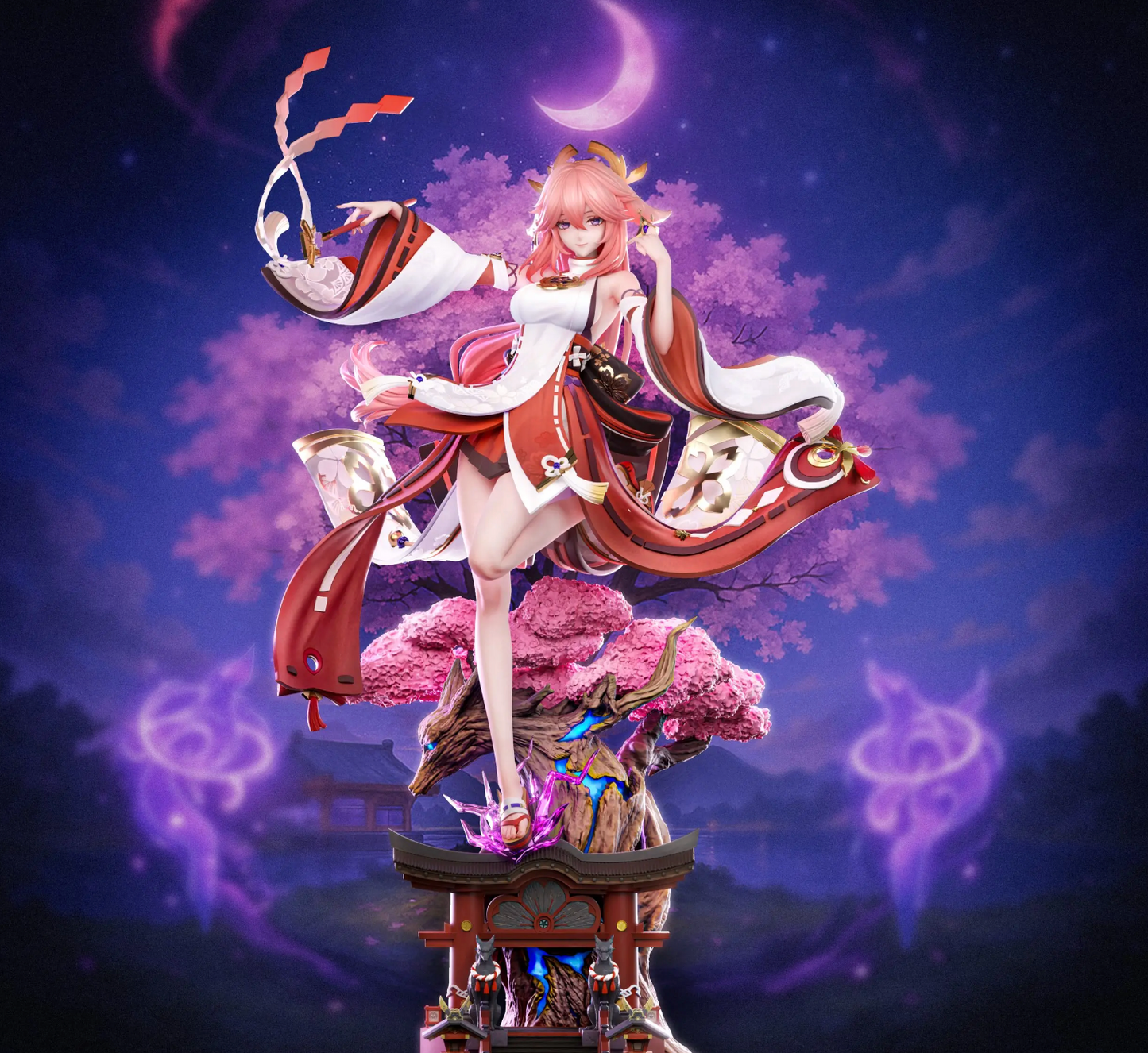 Hakimi - Raiden Shogun and Yae Miko