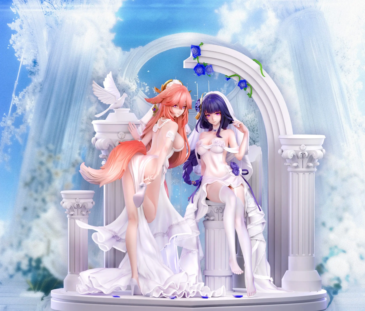 Hakimi - Raiden Shogun and Yae Miko