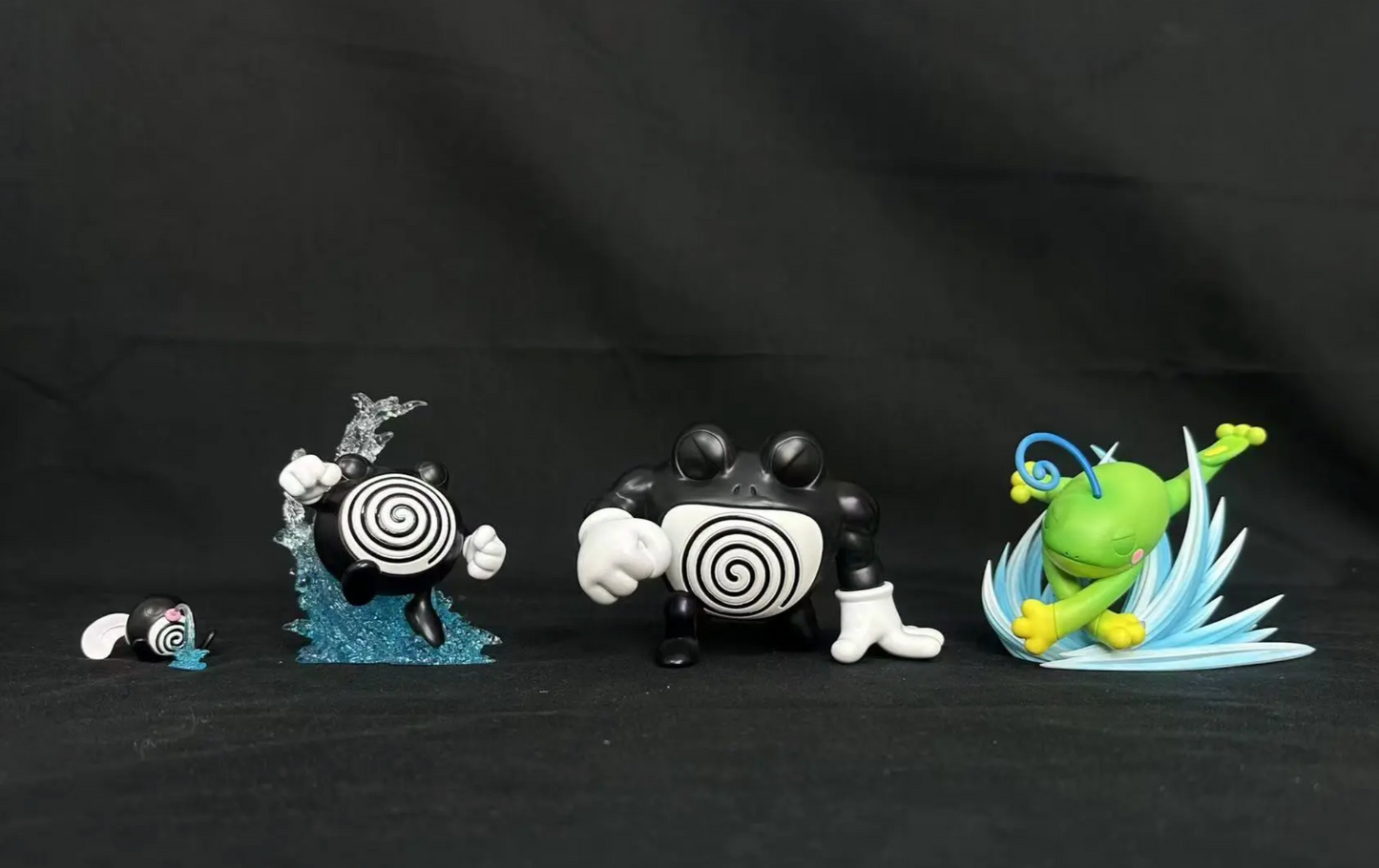 Ke Meng Wu - Poliwhirl, Poliwag, Poliwrath and Politoed