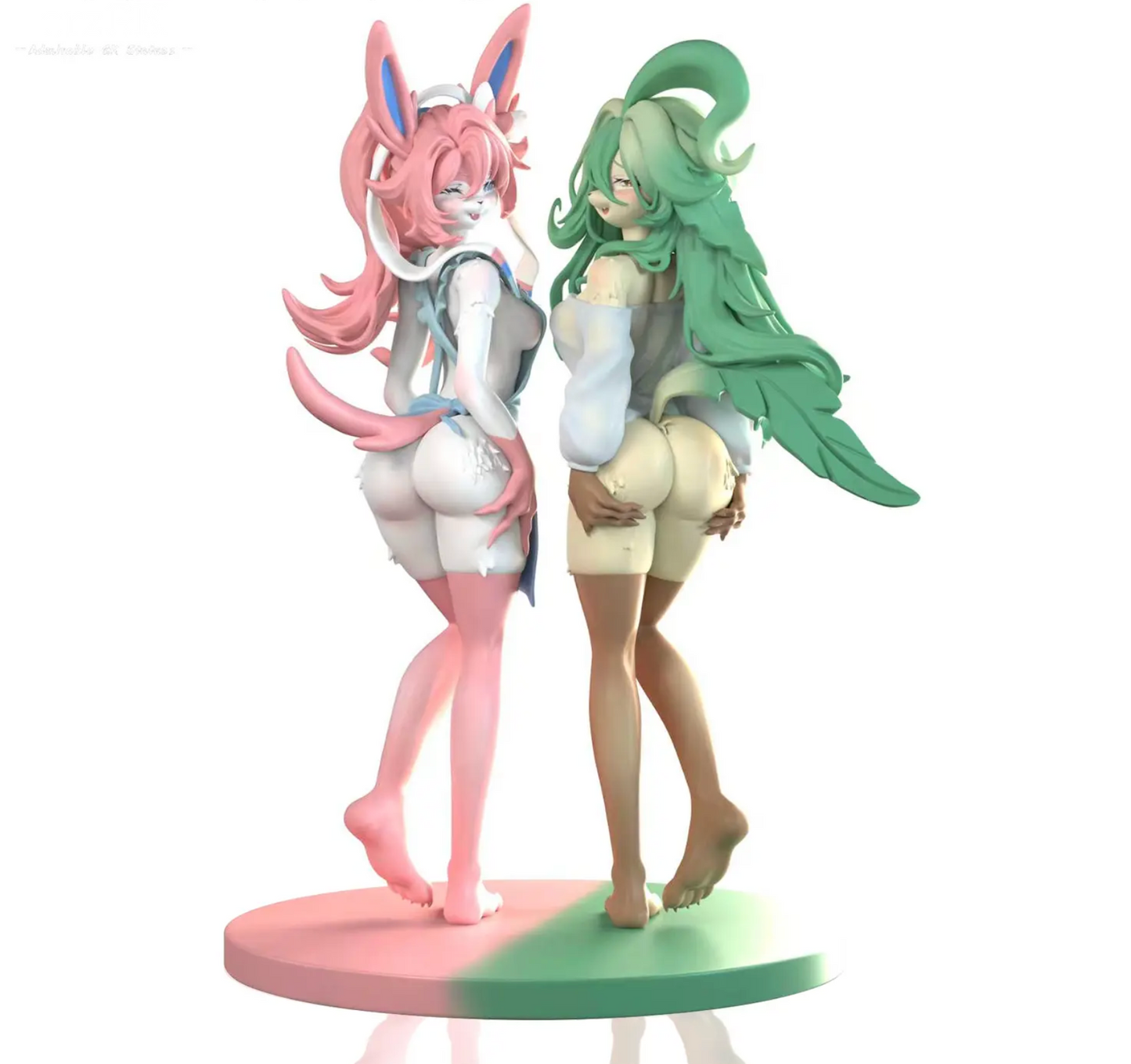 Mocking - Sylveon and Leafeon