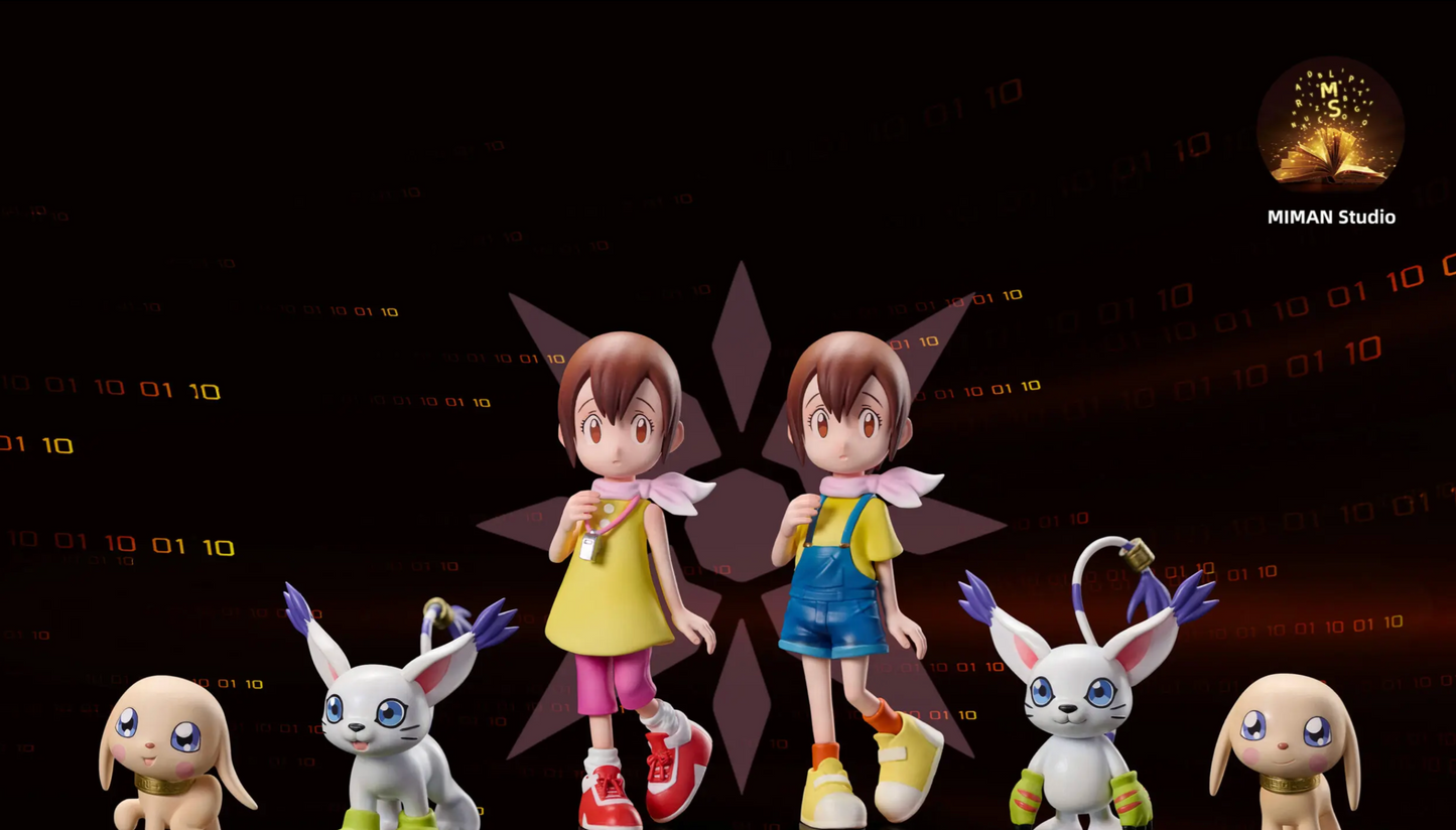 MIMAN - Hikari Yagami, Salamon and Tailmon