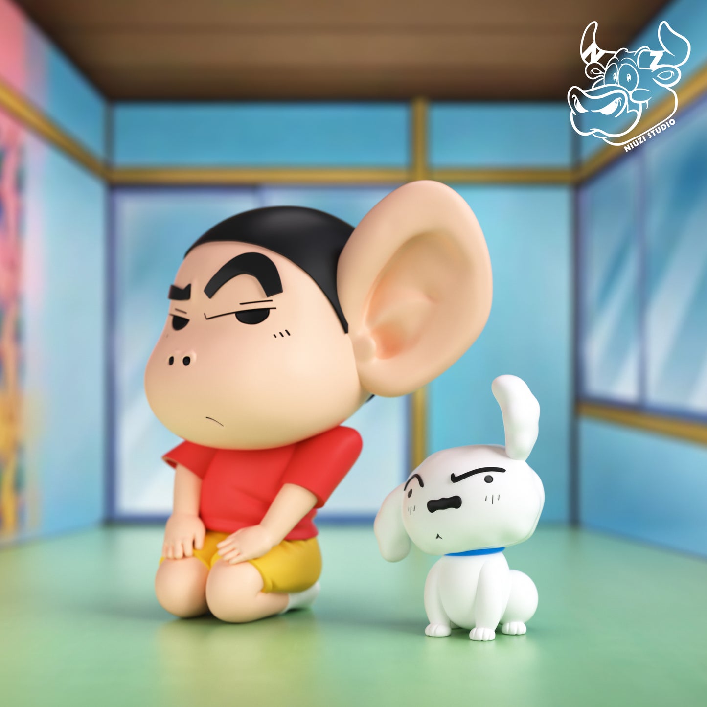 Niuzi - Shinnosuke Nohara and Shiro