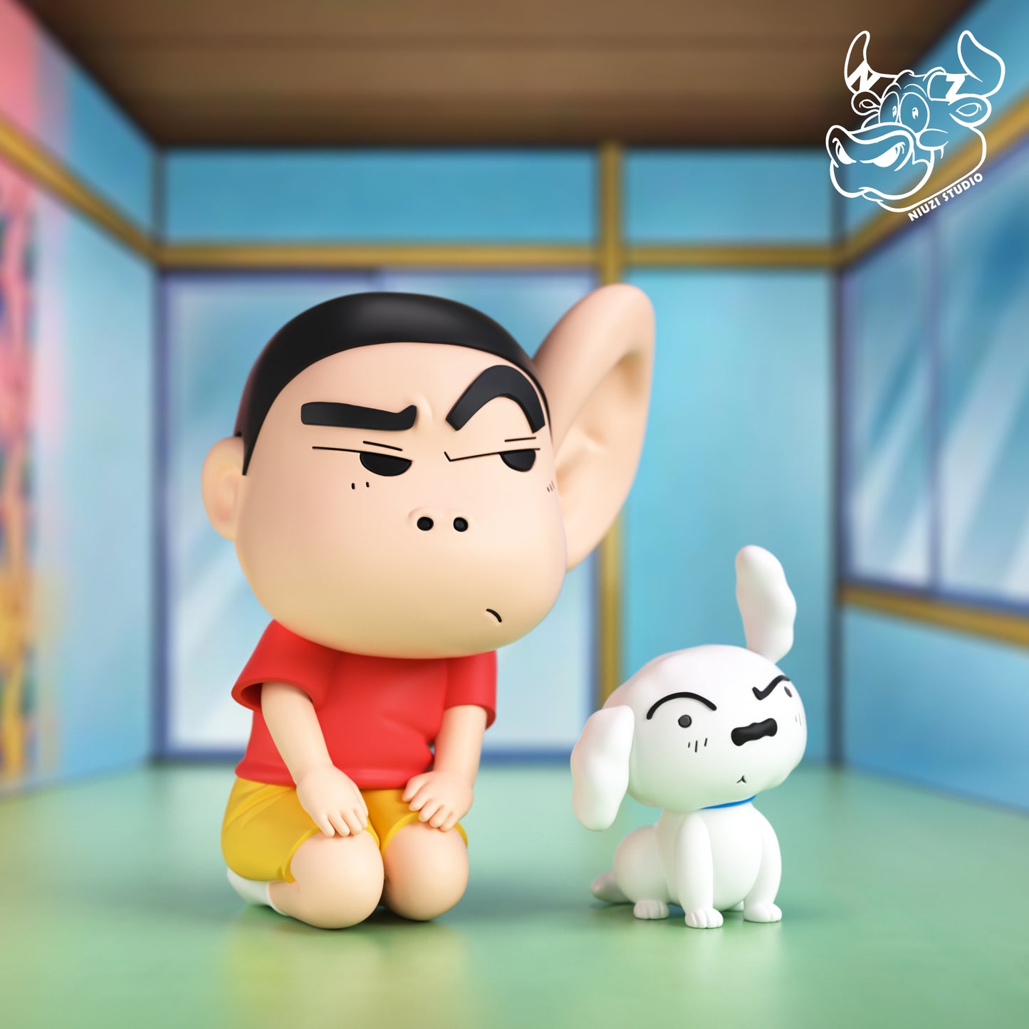 Niuzi - Shinnosuke Nohara and Shiro