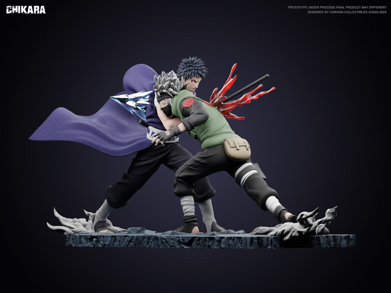 Chikara - Kakashi vs Obito
