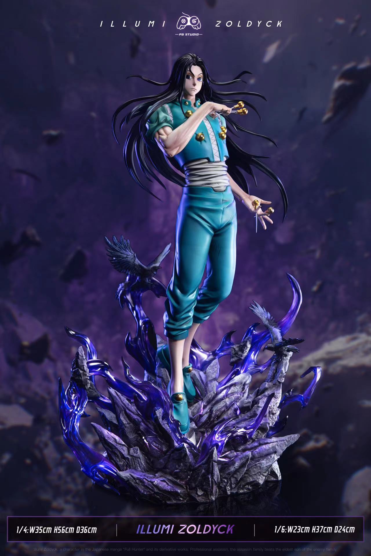 illumi blue dress Bro Illumi in this movie had such aura throughout the it. Just look at the way, he was posing with such drip. Like he didn't do anything wrong (he obviously does) :