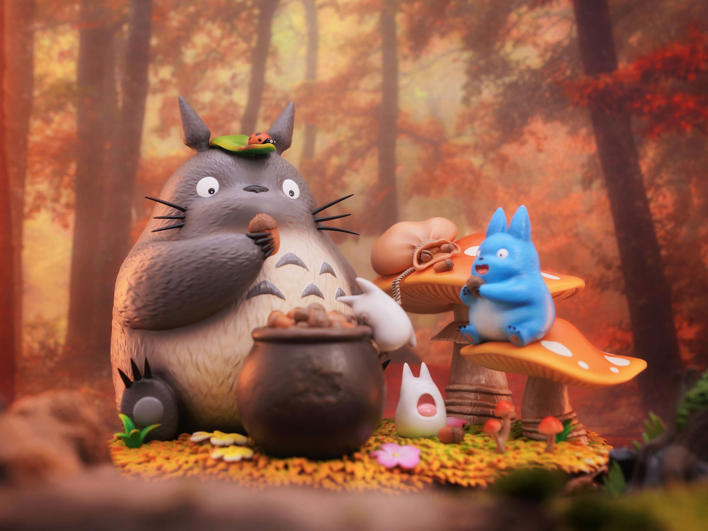 Long Miao - Totoro Family