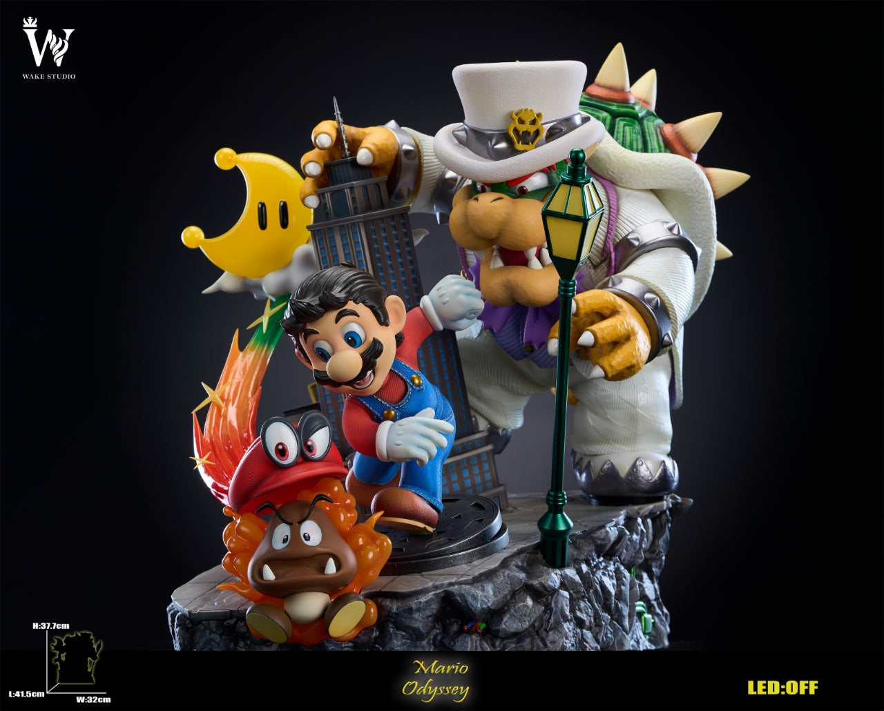 Splatoon 3 & Super Mario Odyssey セット amiibo Super Mario Odyssey Peach Bowser Triple Wedding Style