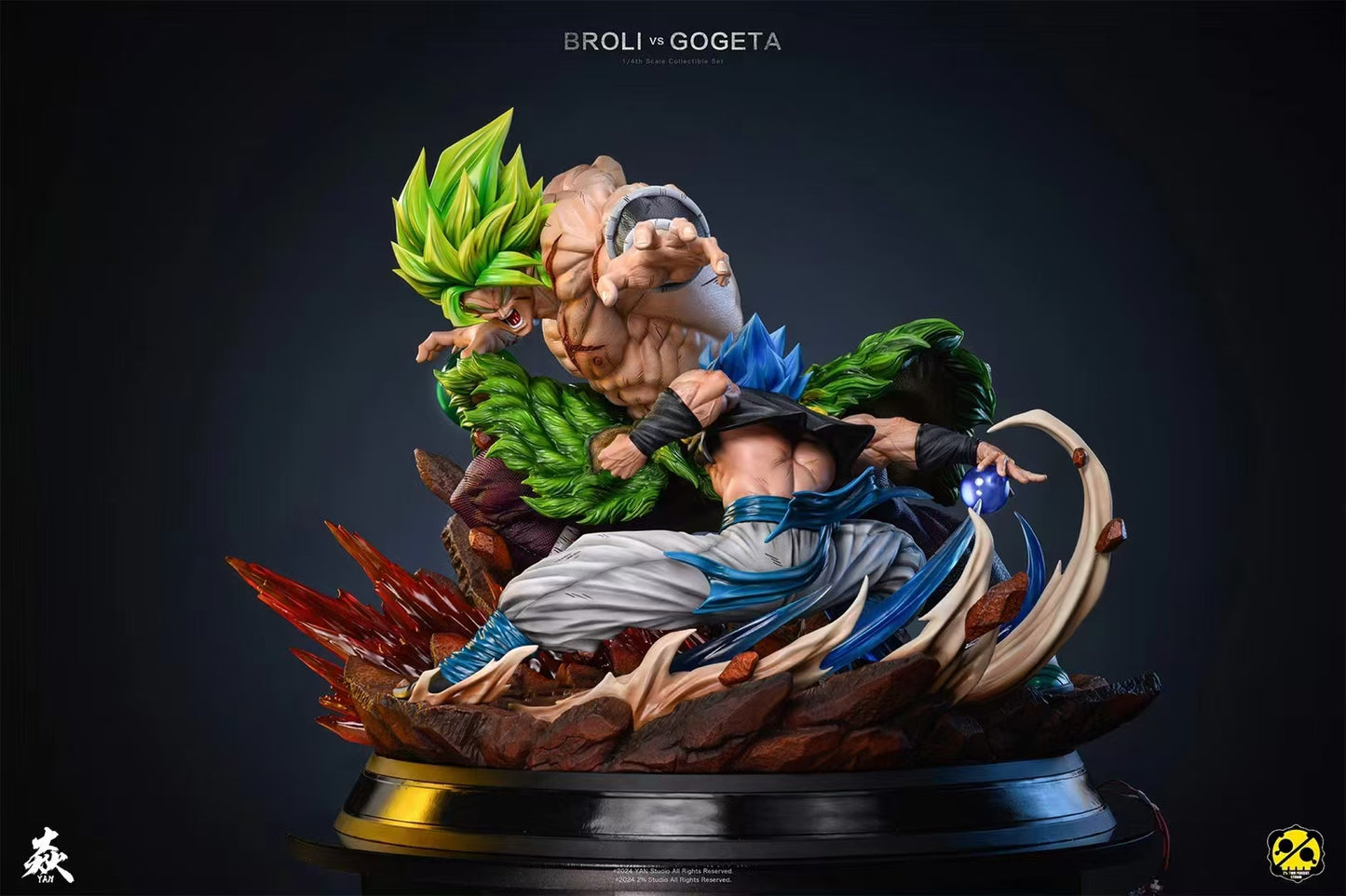 YAN x 2% - Broly vs Gogeta
