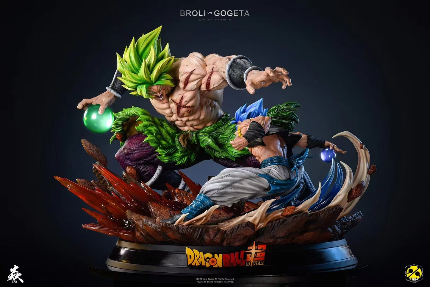 YAN x 2% - Broly vs Gogeta