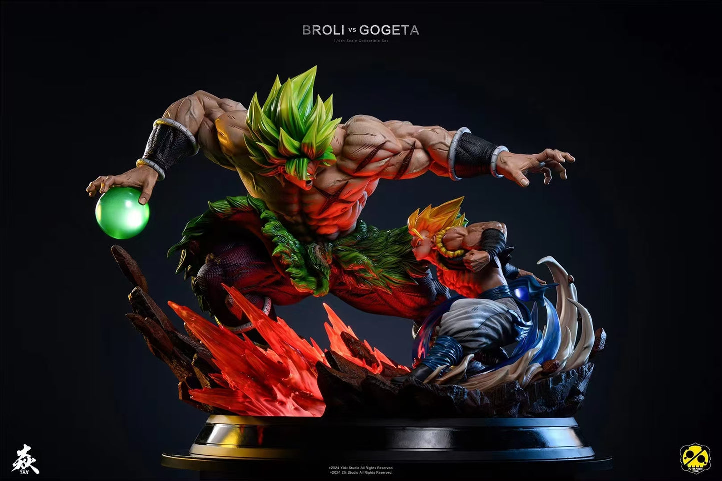 YAN x 2% - Broly vs Gogeta