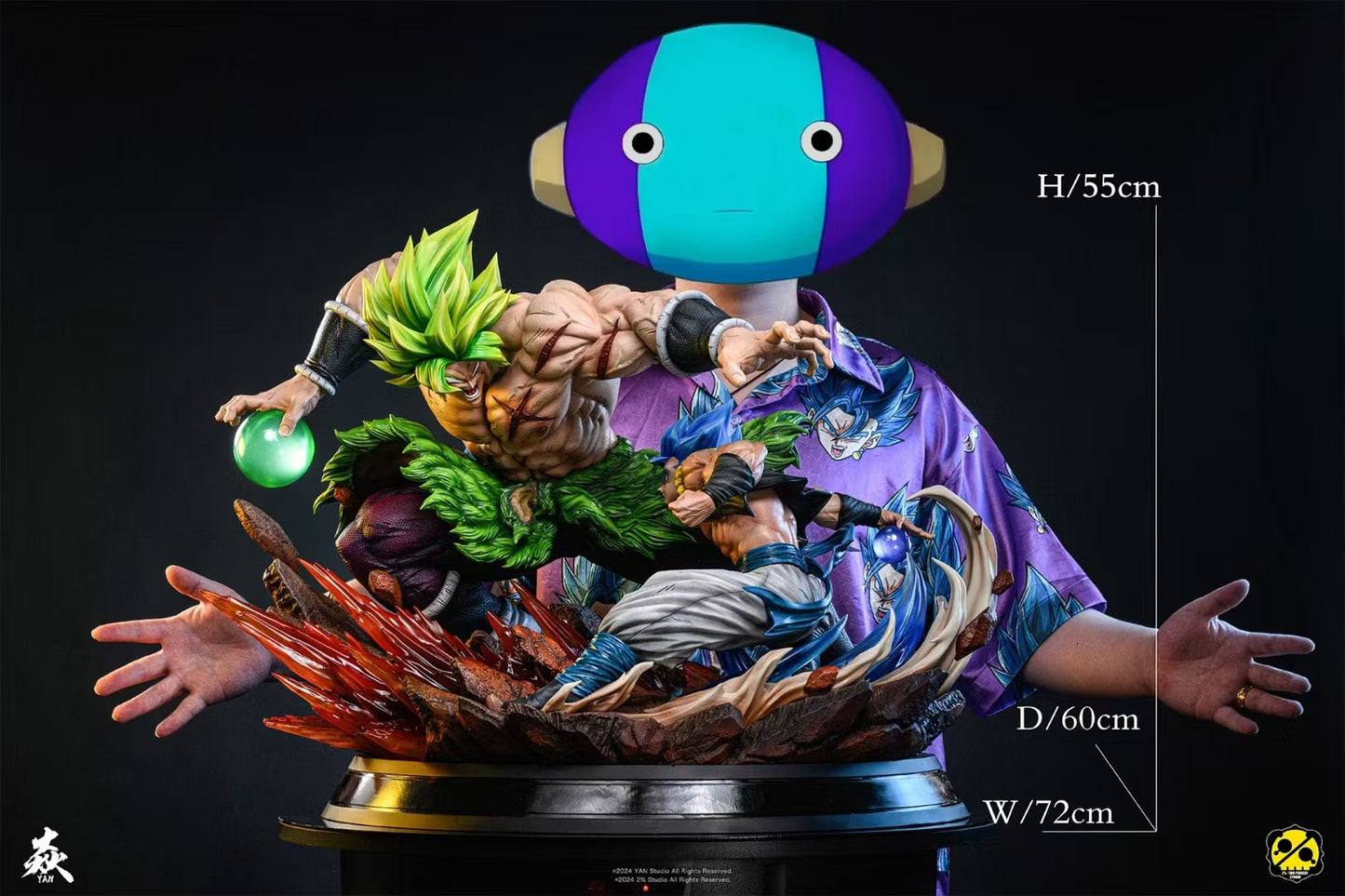 YAN x 2% - Broly vs Gogeta