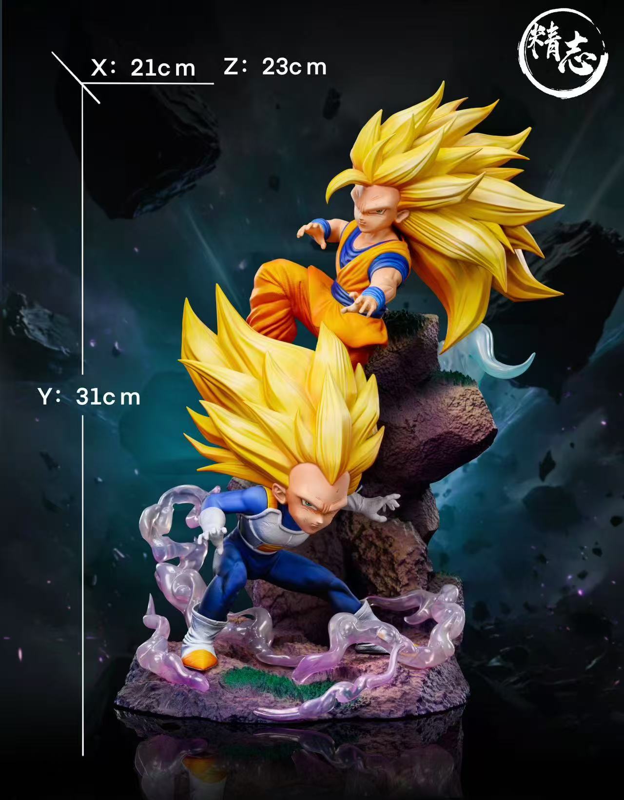 Jing Zhi - SSJ3 Goku and Vegeta