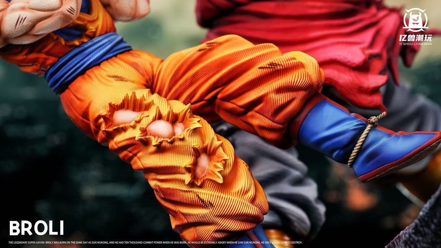 Yi Shou - Broly vs Goku and Vegeta