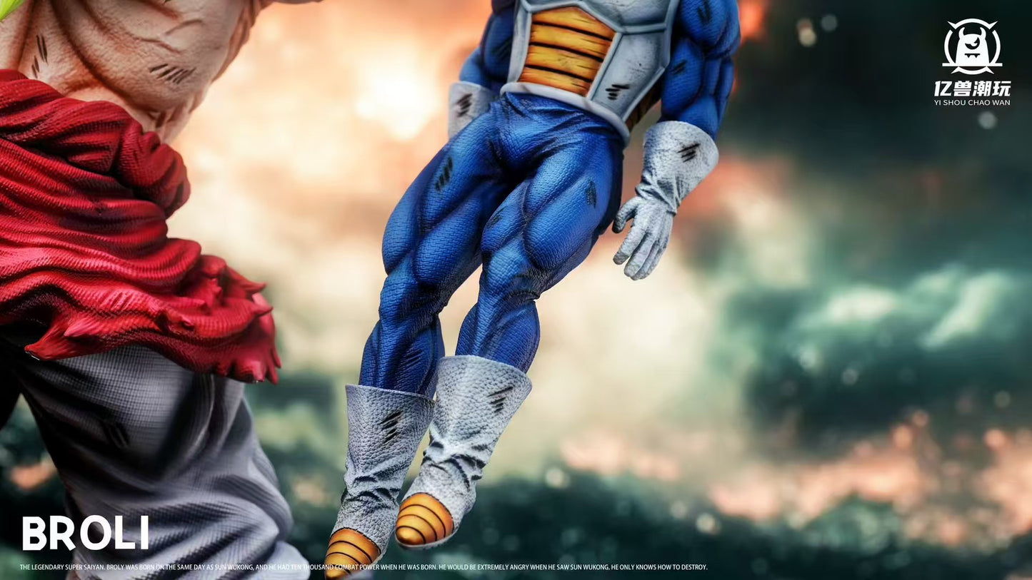 Yi Shou - Broly vs Goku and Vegeta