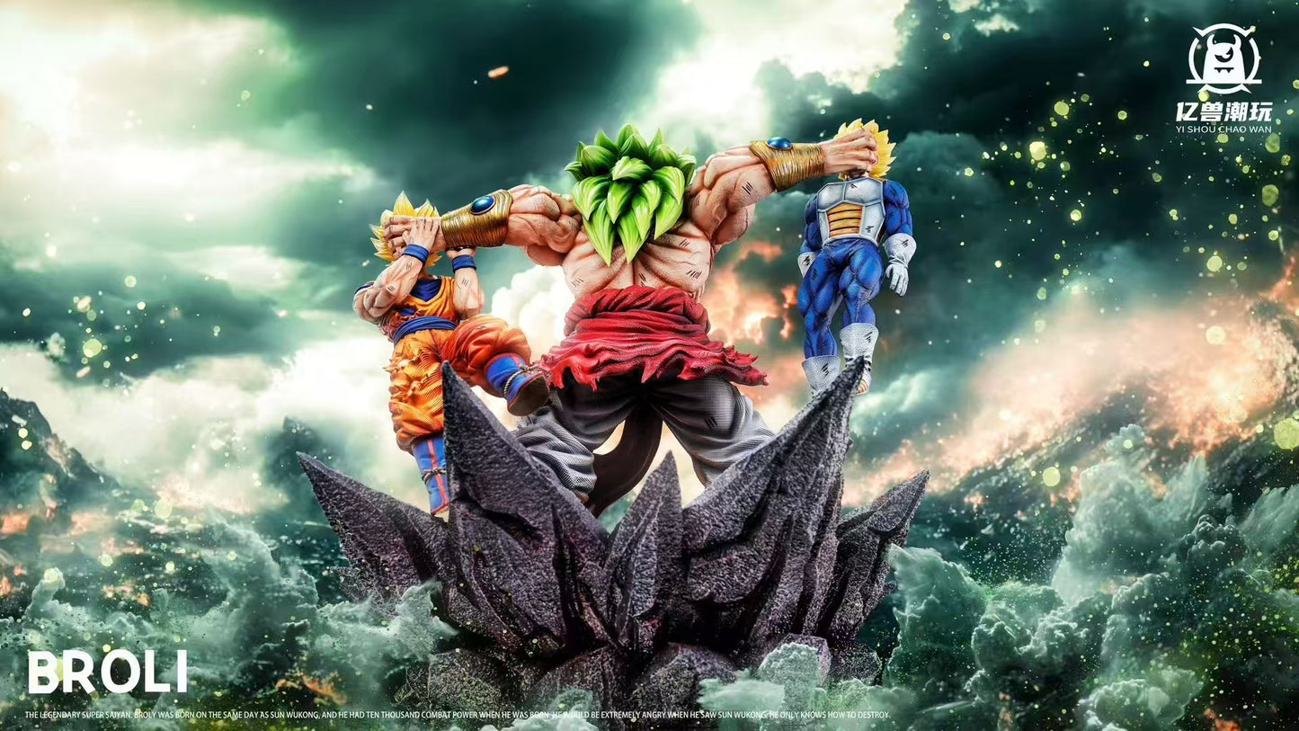 Yi Shou - Broly vs Goku and Vegeta