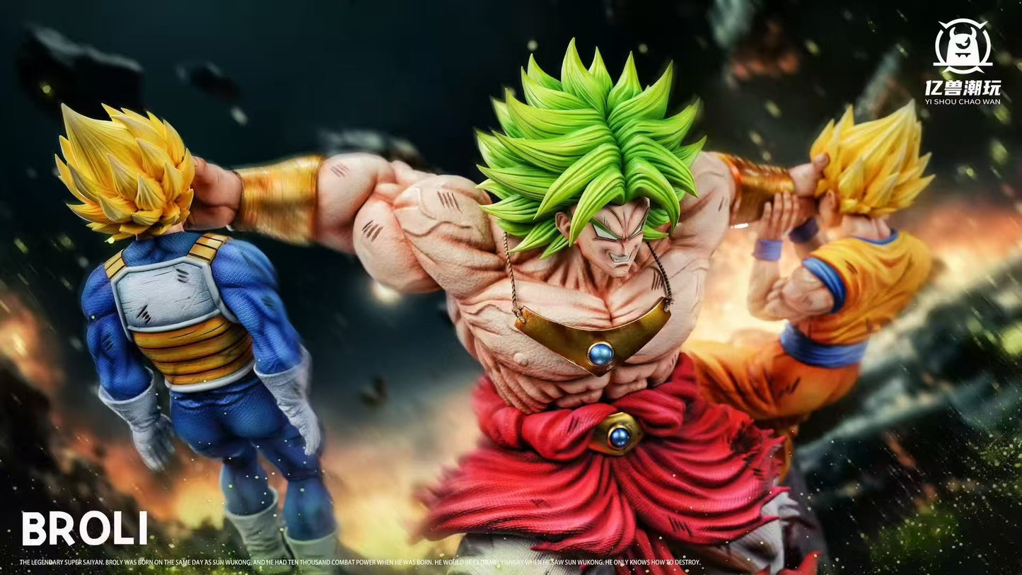 Yi Shou - Broly vs Goku and Vegeta
