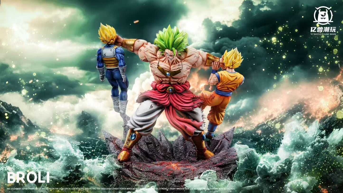 Yi Shou - Broly vs Goku and Vegeta