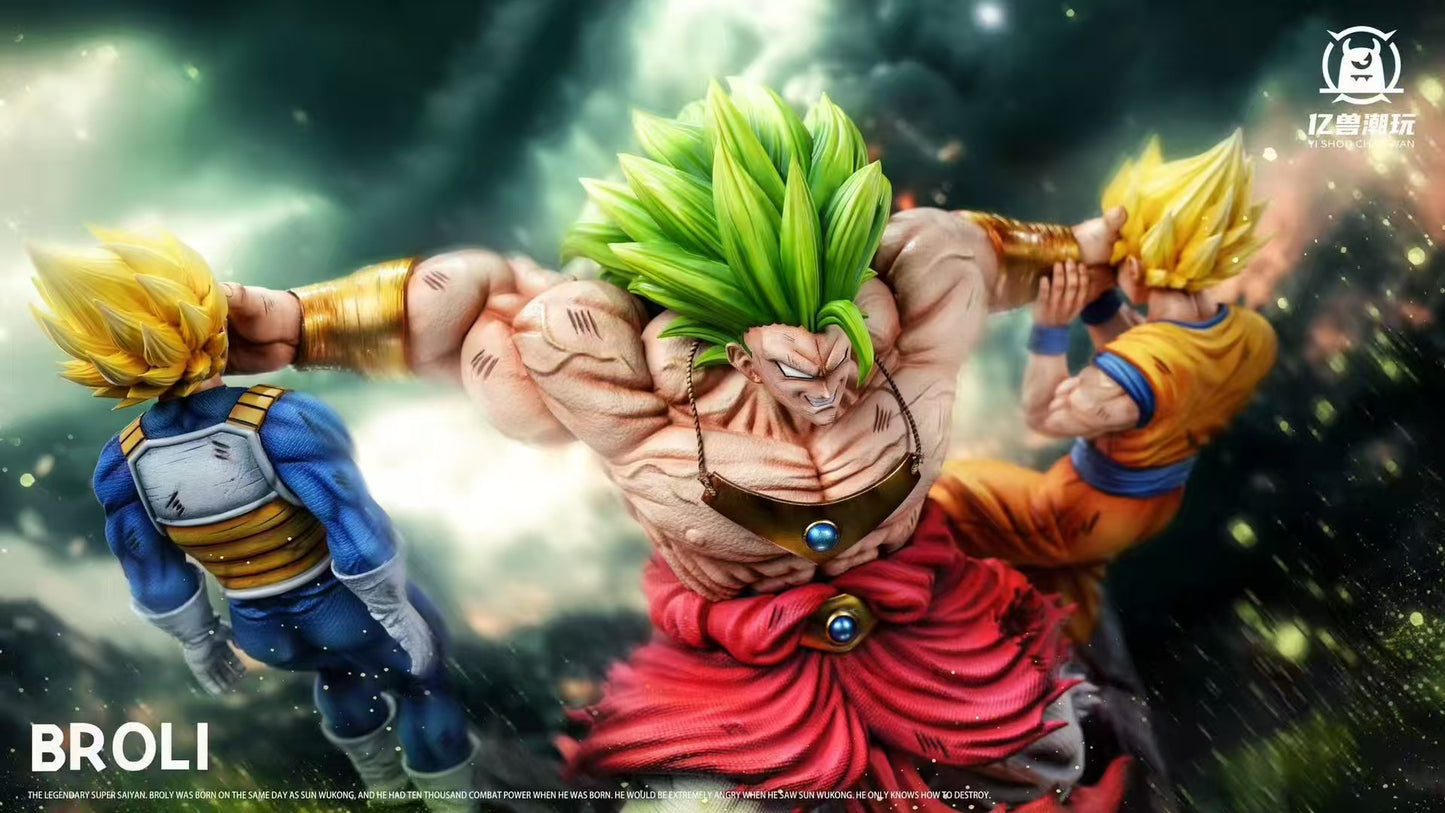 Yi Shou - Broly vs Goku and Vegeta