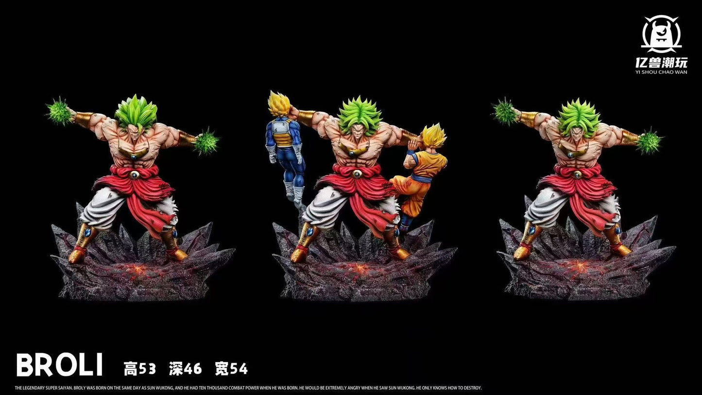 Yi Shou - Broly vs Goku and Vegeta