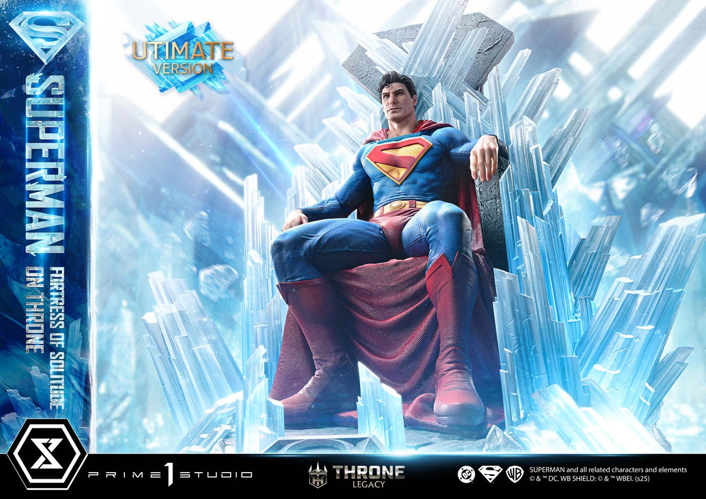 Prime 1 - Superman Fortress of Solitude on Throne
