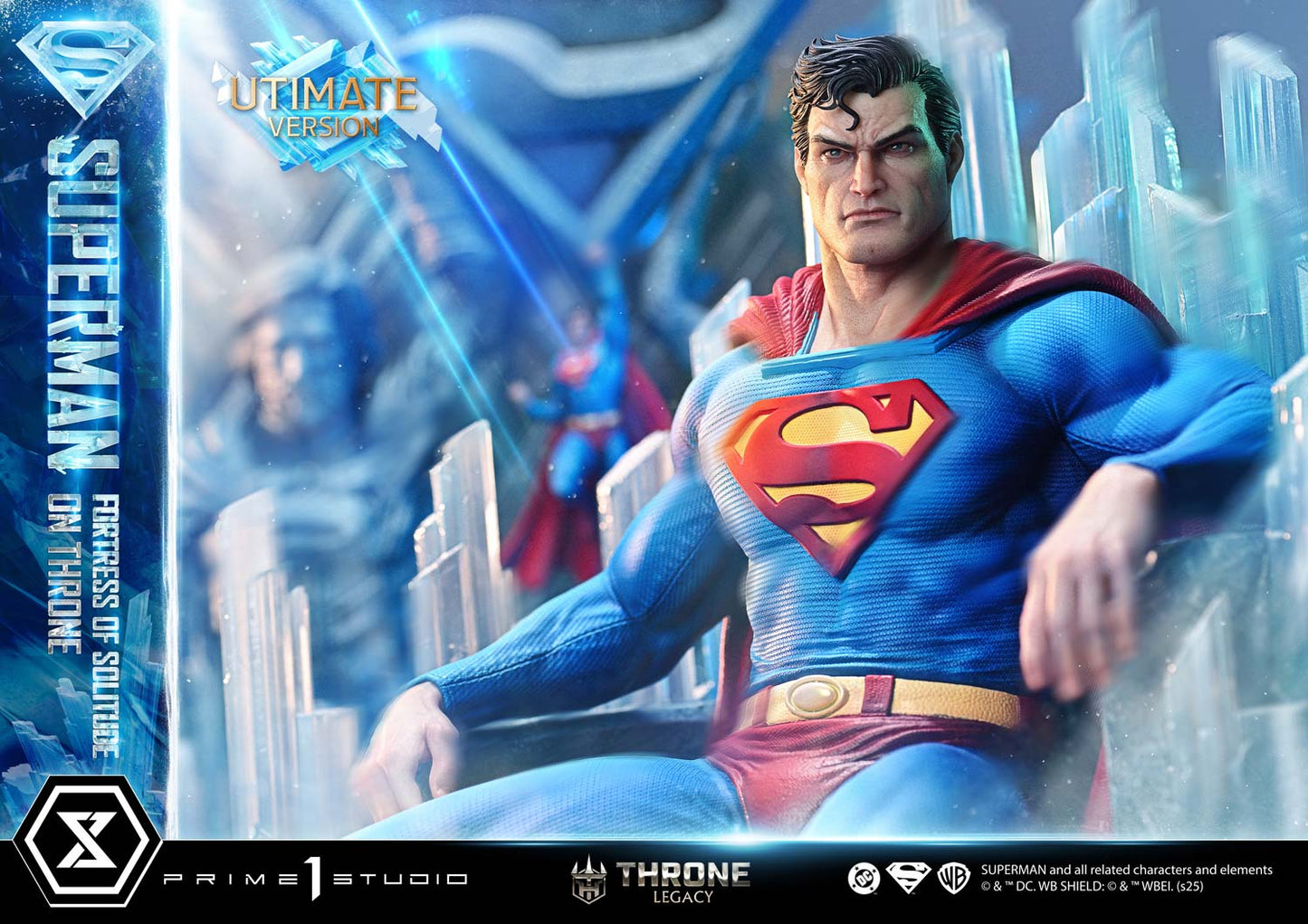 Prime 1 - Superman Fortress of Solitude on Throne