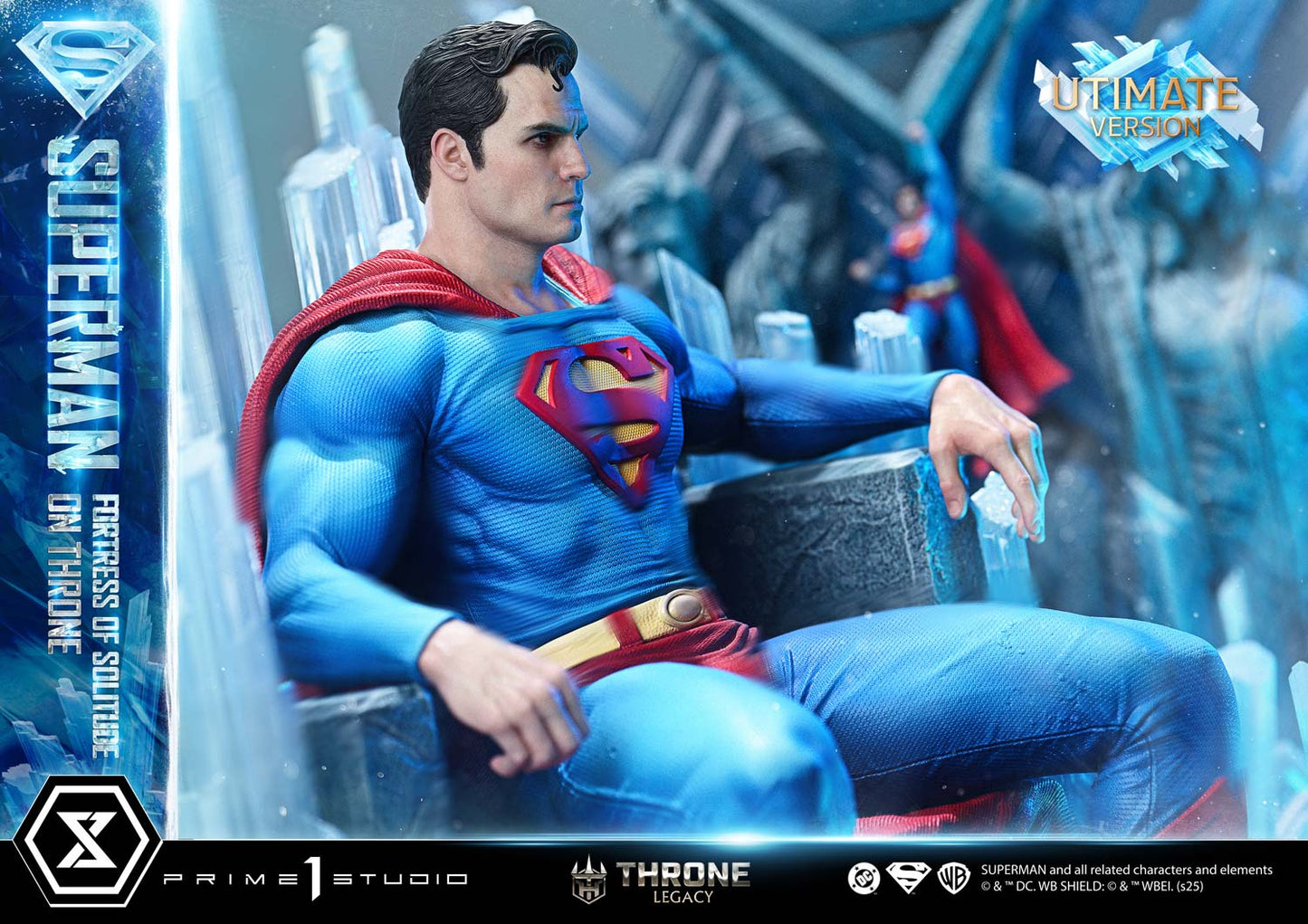 Prime 1 - Superman Fortress of Solitude on Throne
