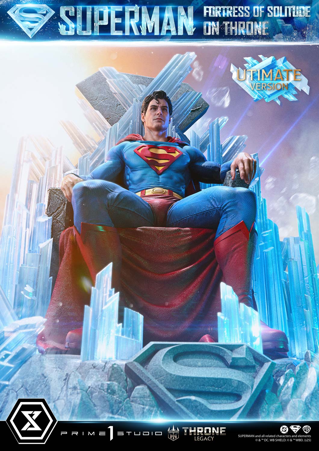 Prime 1 - Superman Fortress of Solitude on Throne
