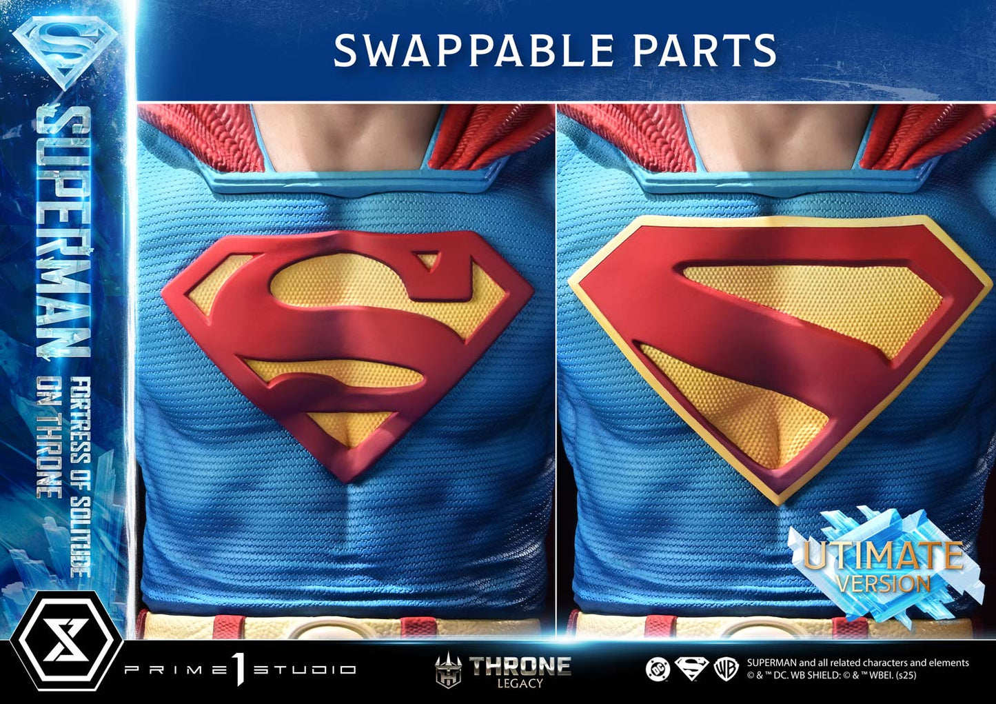 Prime 1 - Superman Fortress of Solitude on Throne