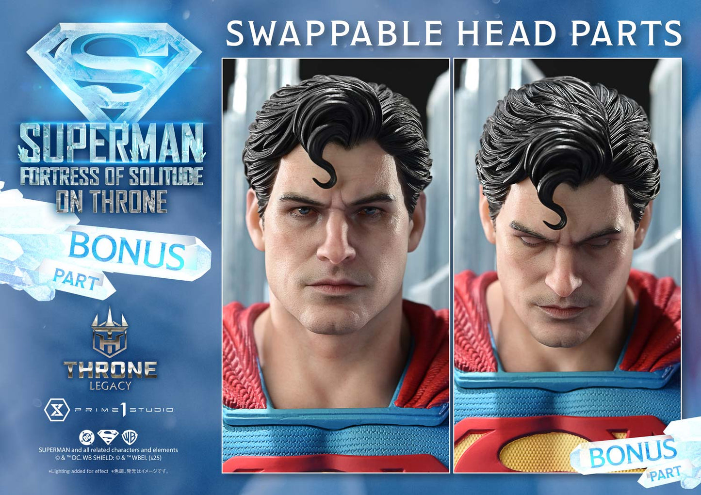 Prime 1 - Superman Fortress of Solitude on Throne