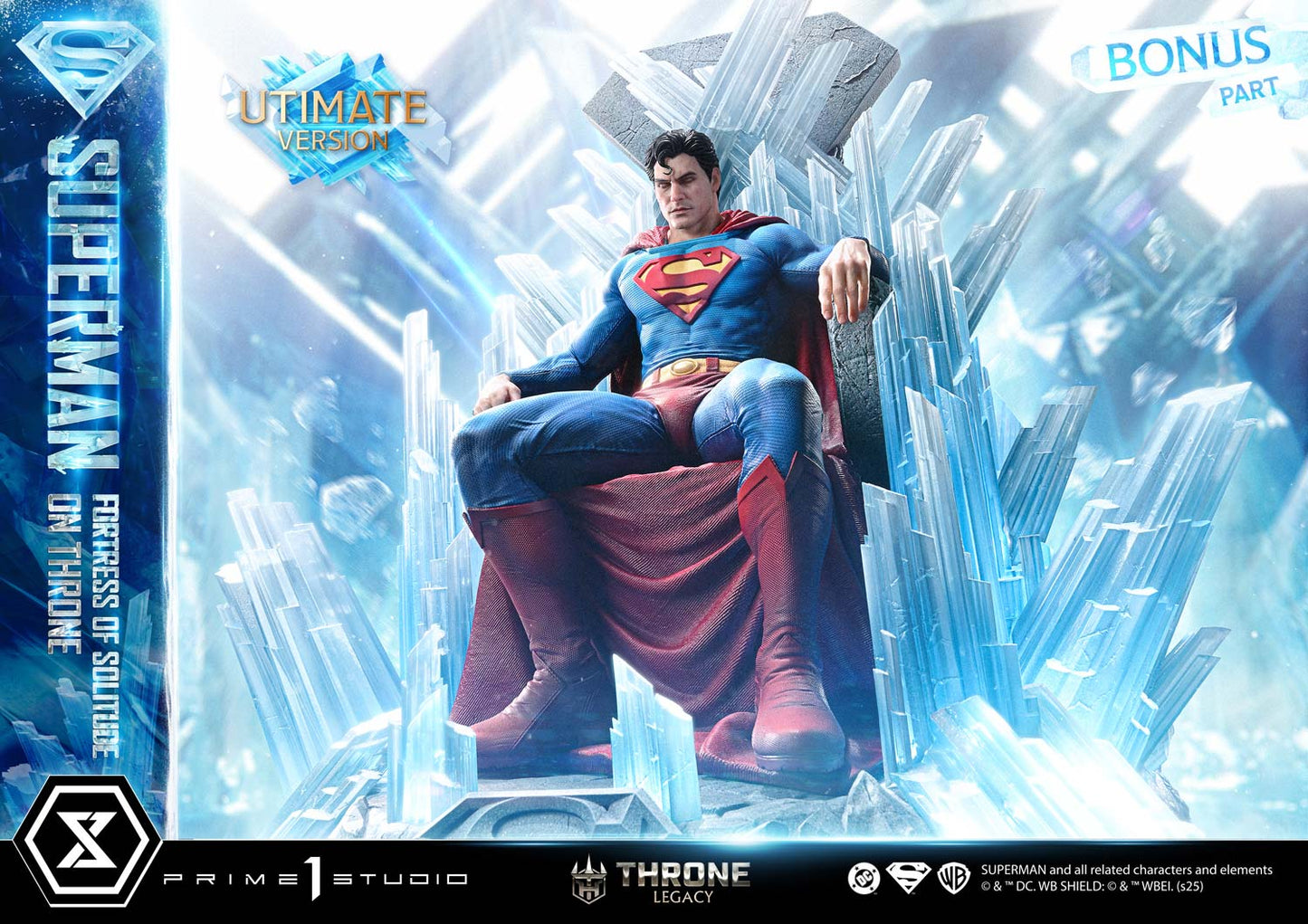 Prime 1 - Superman Fortress of Solitude on Throne