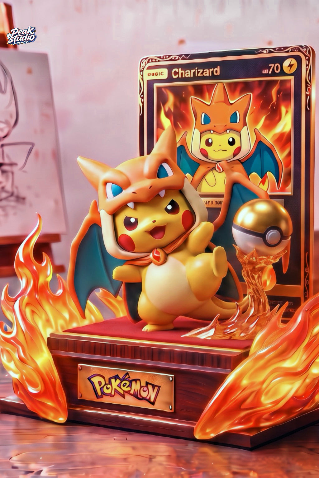 Peak - Pikachu cos Charizard