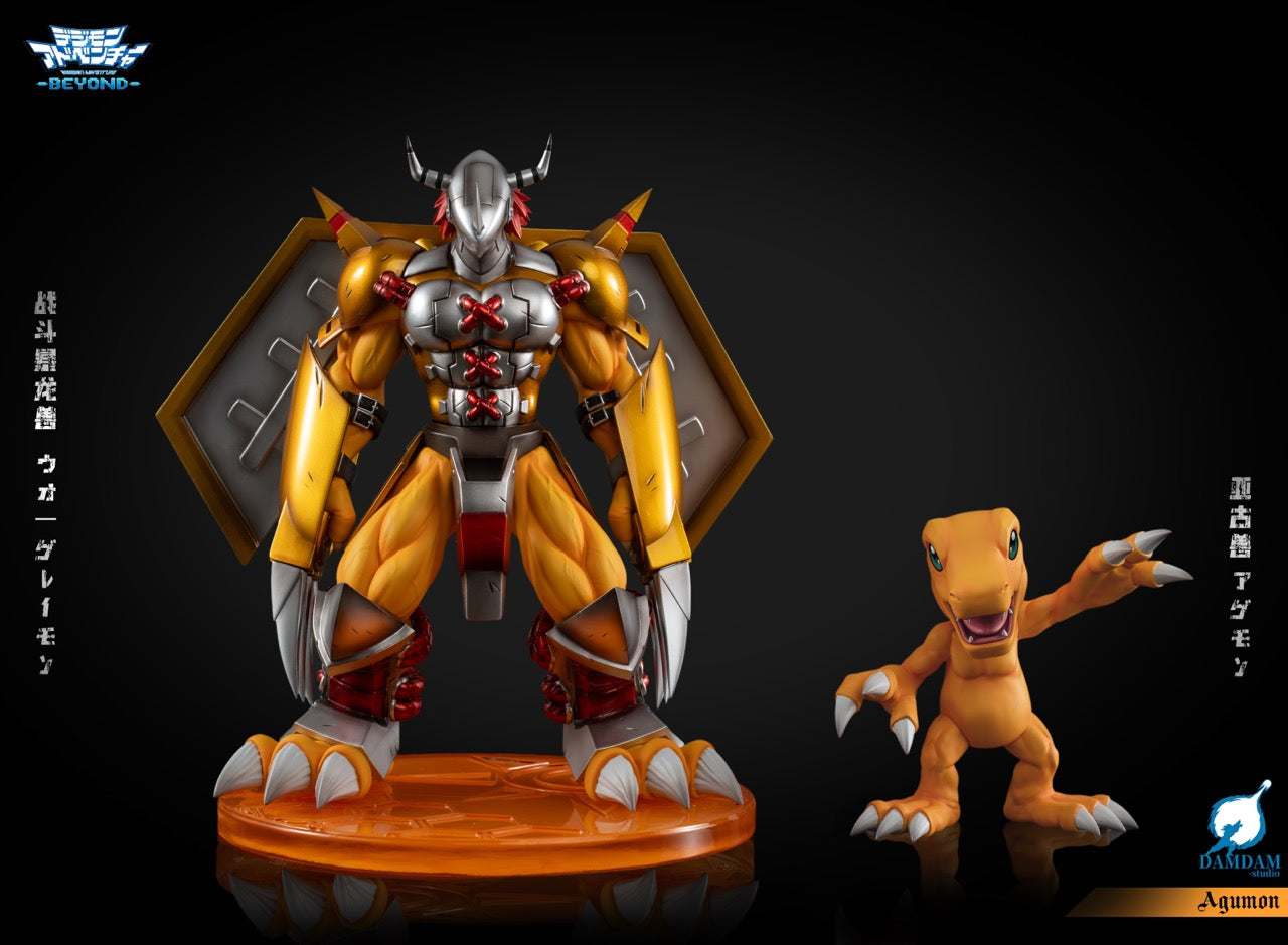 DAMDAM - WarGreymon and Agumon