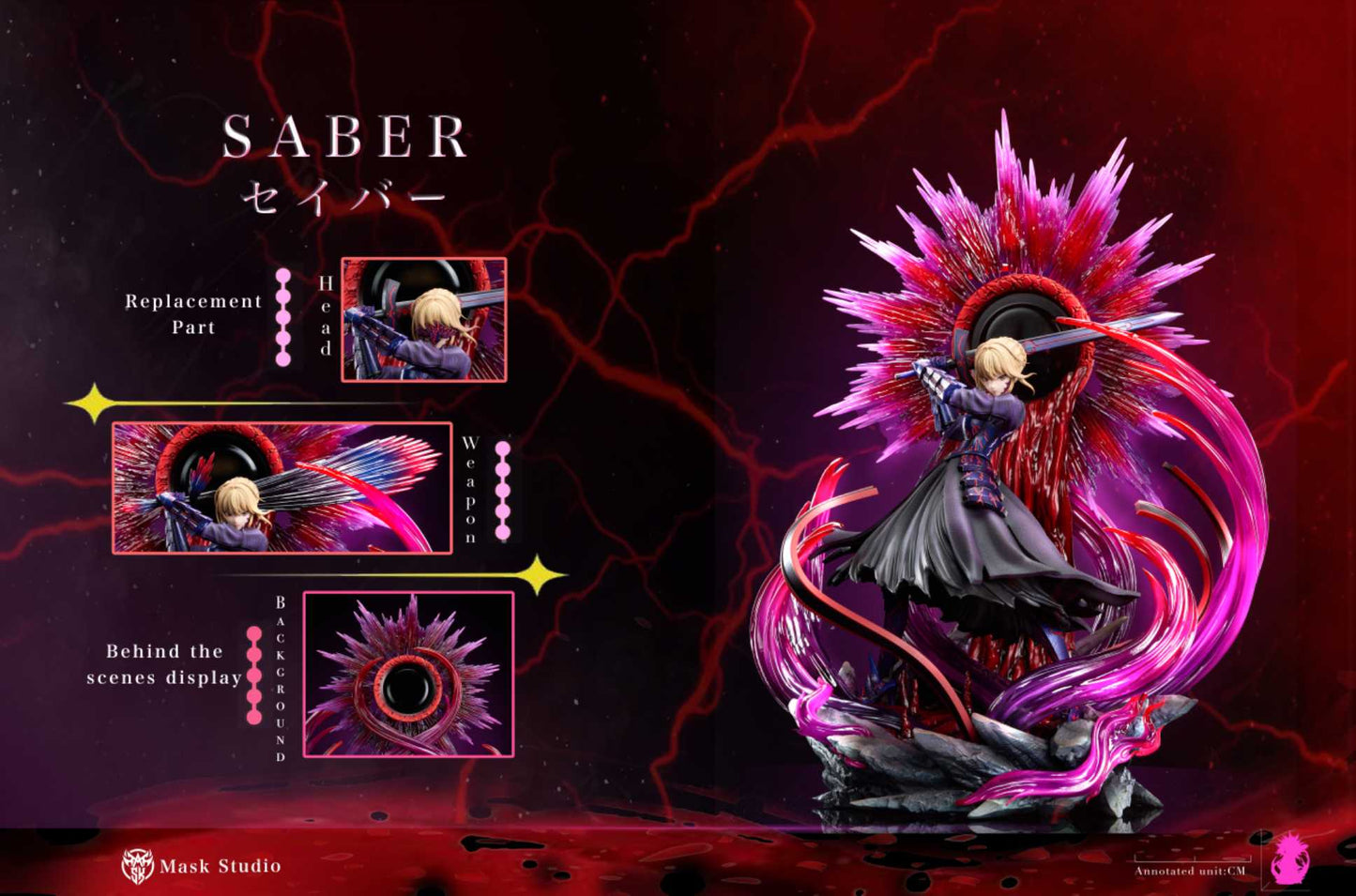 Mask - Saber Alter