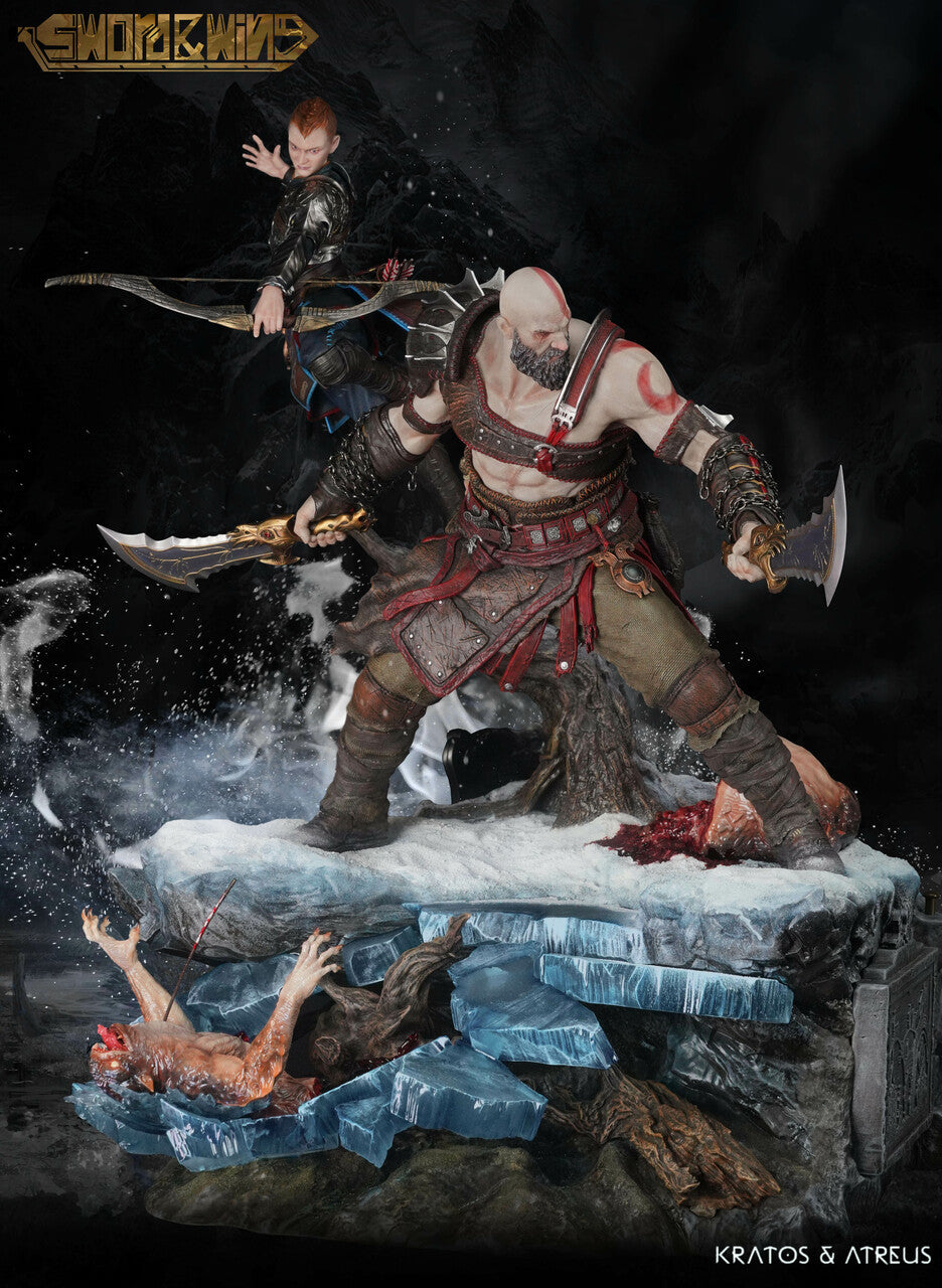 Sword and Wing - Kratos and Atreus