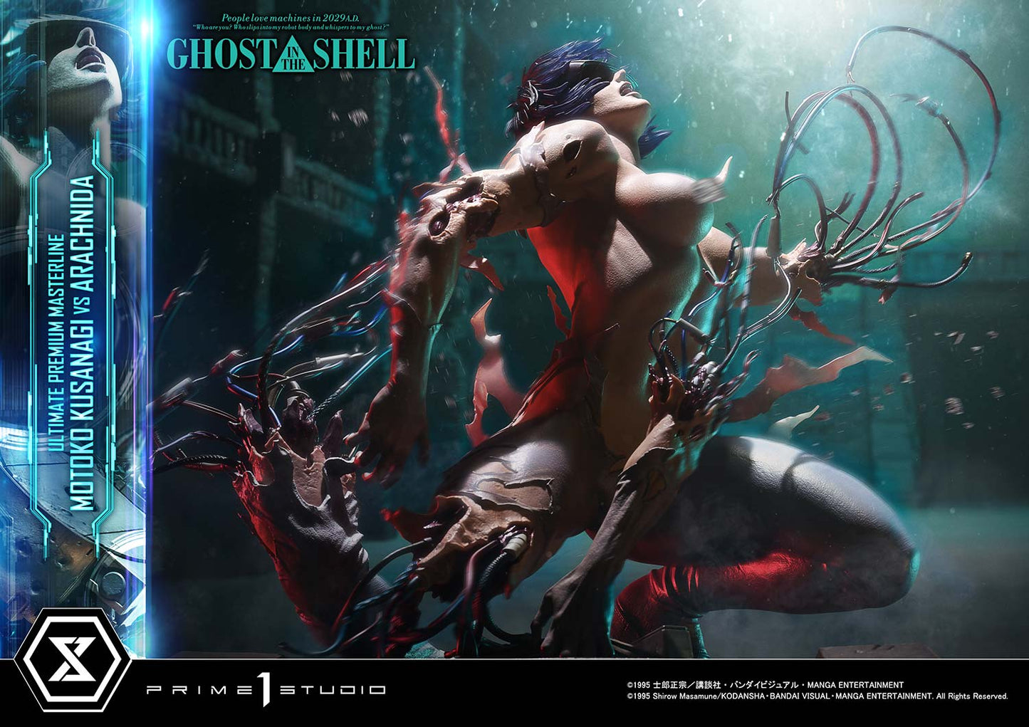 Prime 1 - Motoko Kusanagi vs Arachnida