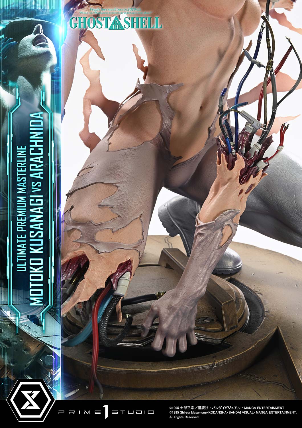Prime 1 - Motoko Kusanagi vs Arachnida