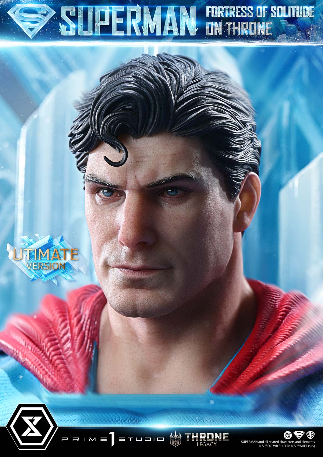 Prime 1 - Superman Fortress of Solitude on Throne