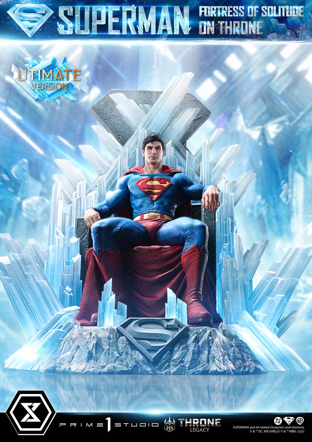 Prime 1 - Superman Fortress of Solitude on Throne