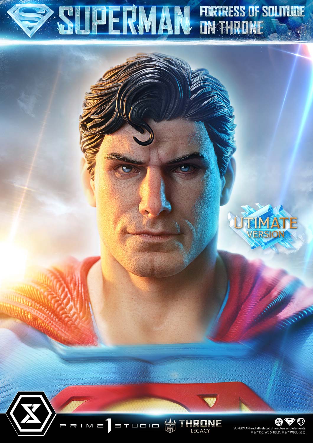 Prime 1 - Superman Fortress of Solitude on Throne