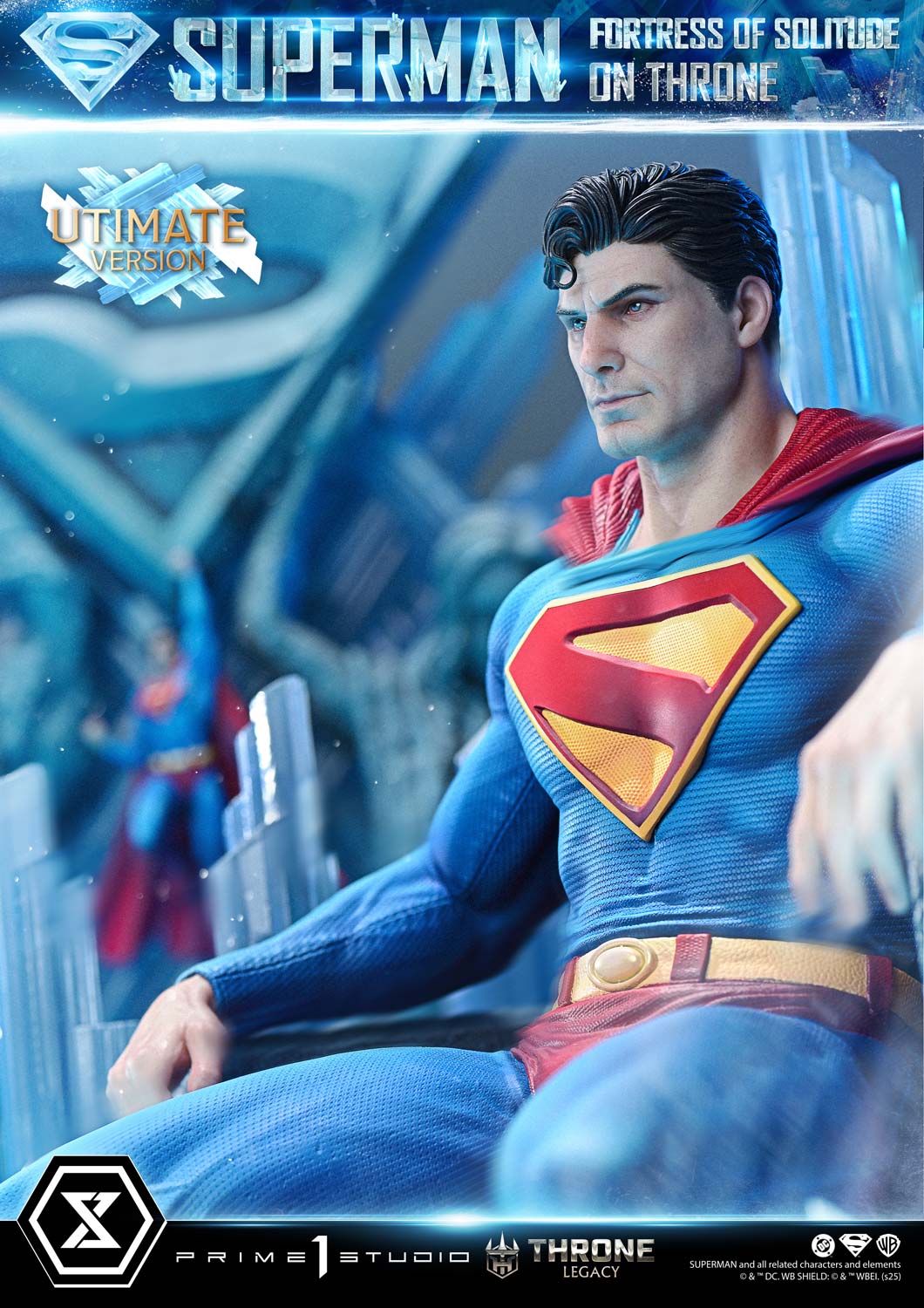 Prime 1 - Superman Fortress of Solitude on Throne