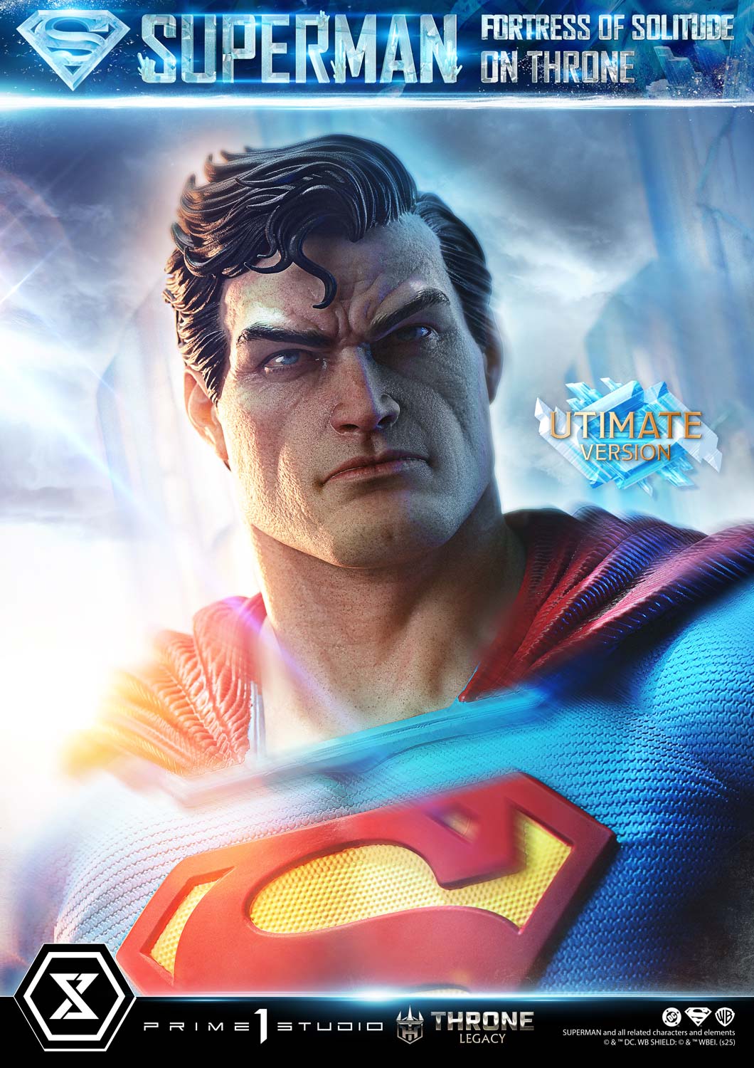 Prime 1 - Superman Fortress of Solitude on Throne