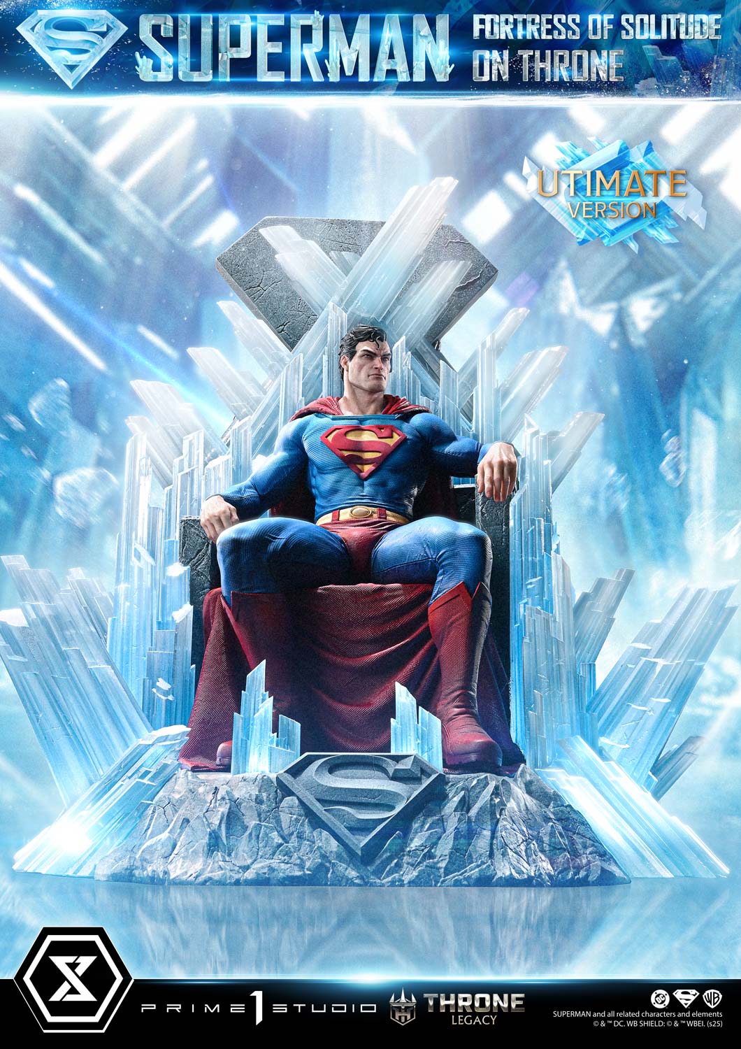 Prime 1 - Superman Fortress of Solitude on Throne