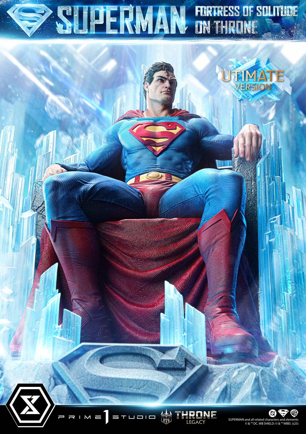 Prime 1 - Superman Fortress of Solitude on Throne
